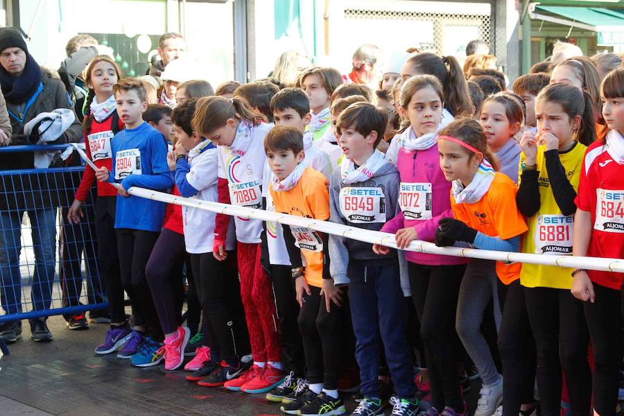 Fotos: Segunda carrera de niños de la San Silvestre salmantina