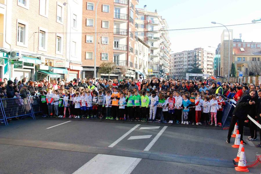 Fotos: Primera carrera de niños de la San Silvestre Salmantina