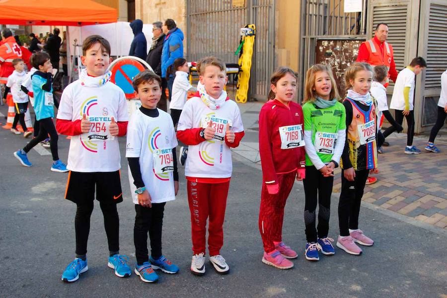 Fotos: Primera carrera de niños de la San Silvestre Salmantina