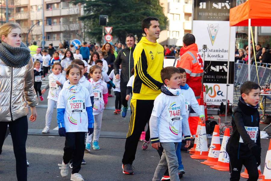 Fotos: Primera carrera de niños de la San Silvestre Salmantina