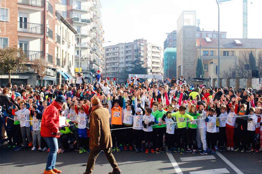 Fotos: Primera carrera de niños de la San Silvestre Salmantina