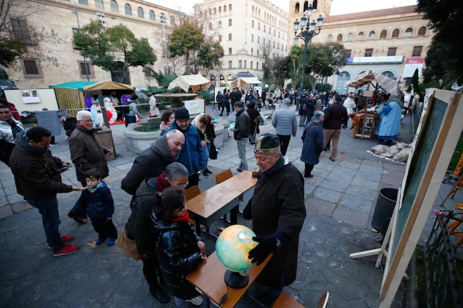 Fotos: Belén viviente en la Plaza de los Bandos de Salamanca