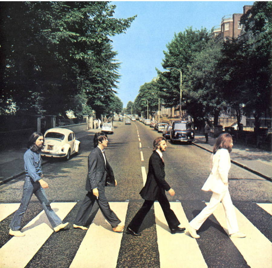 Portada de 'Abbey Road', de The Beatles, publicado en 1969. 