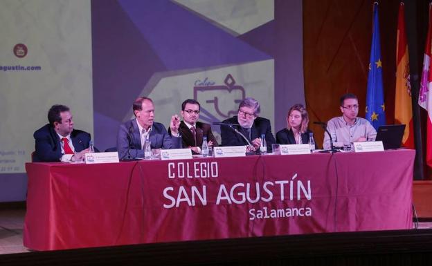 Imagen de una de las jornadas de la Semana de la Formación organizadas por el colegio San Agustín de Salamanca.