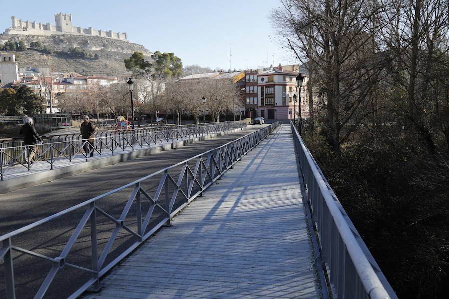 Helada en Peñafiel.