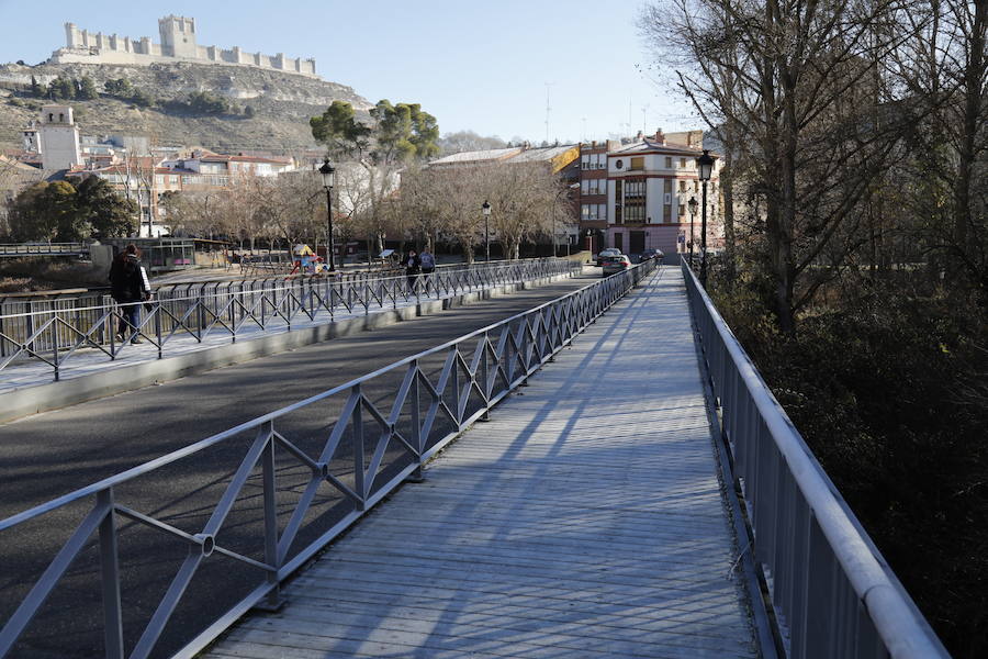Helada en Peñafiel.