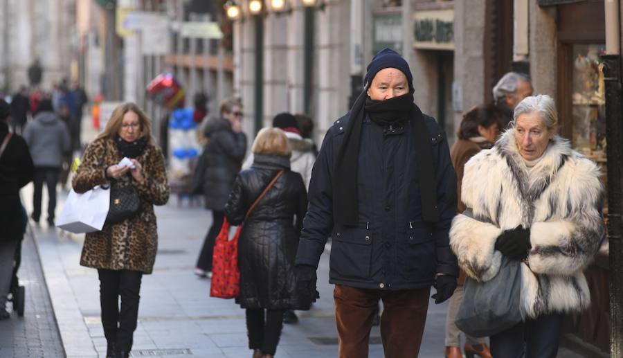 Helada en Valladolid.