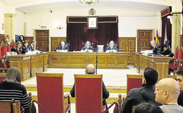 Un momento del juicio celebrado en la Audiencia Provincial.