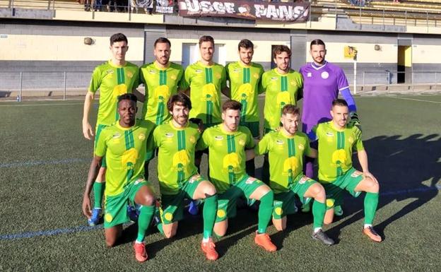 Once inicial de Unionistas ante el Rápido de Bouzas. 