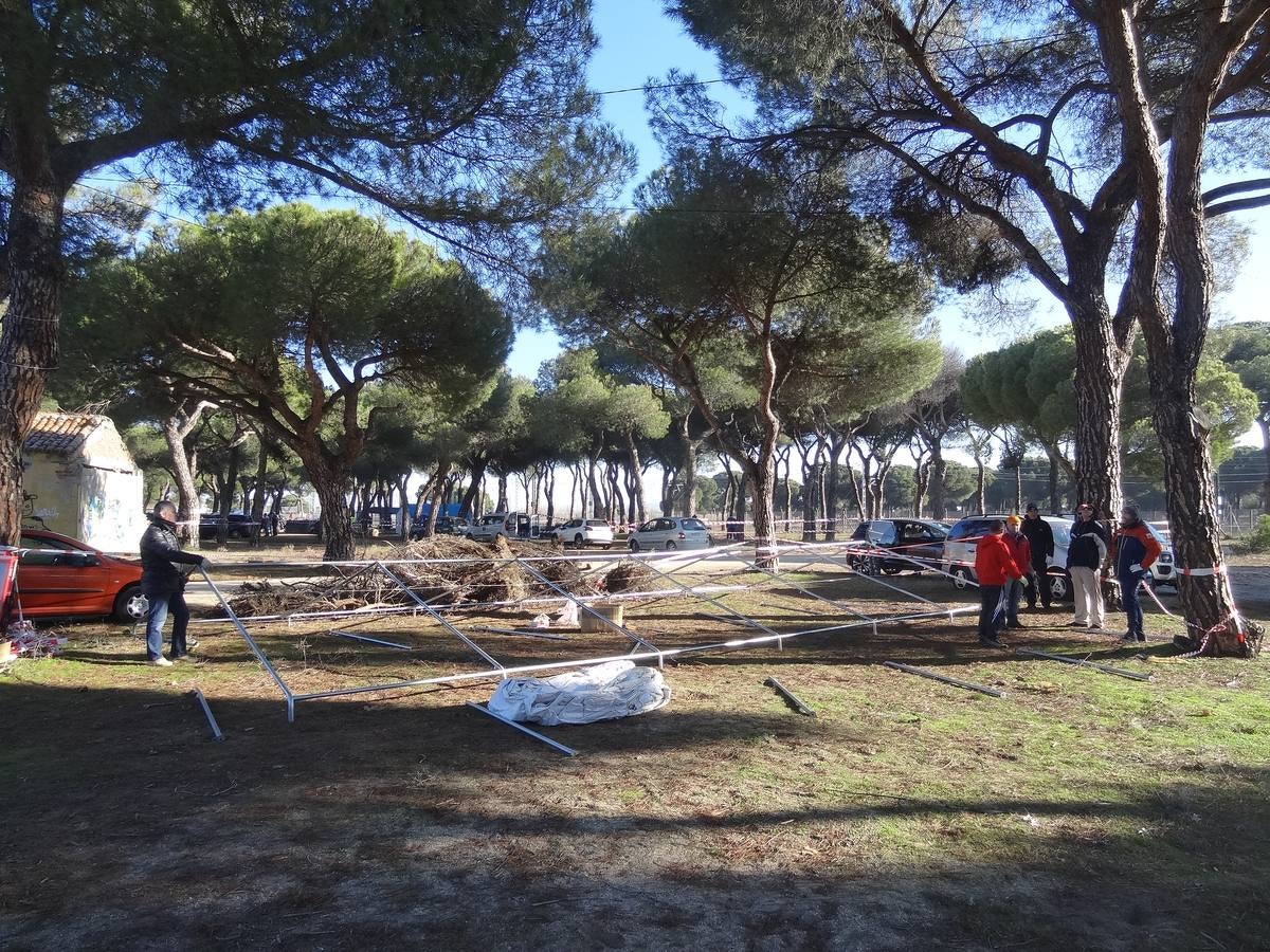 Los asistentes contarán este año con una «importante novedad» en forma de «carpa gigante» instalada a continuación del escenario en la plaza principal de la campa