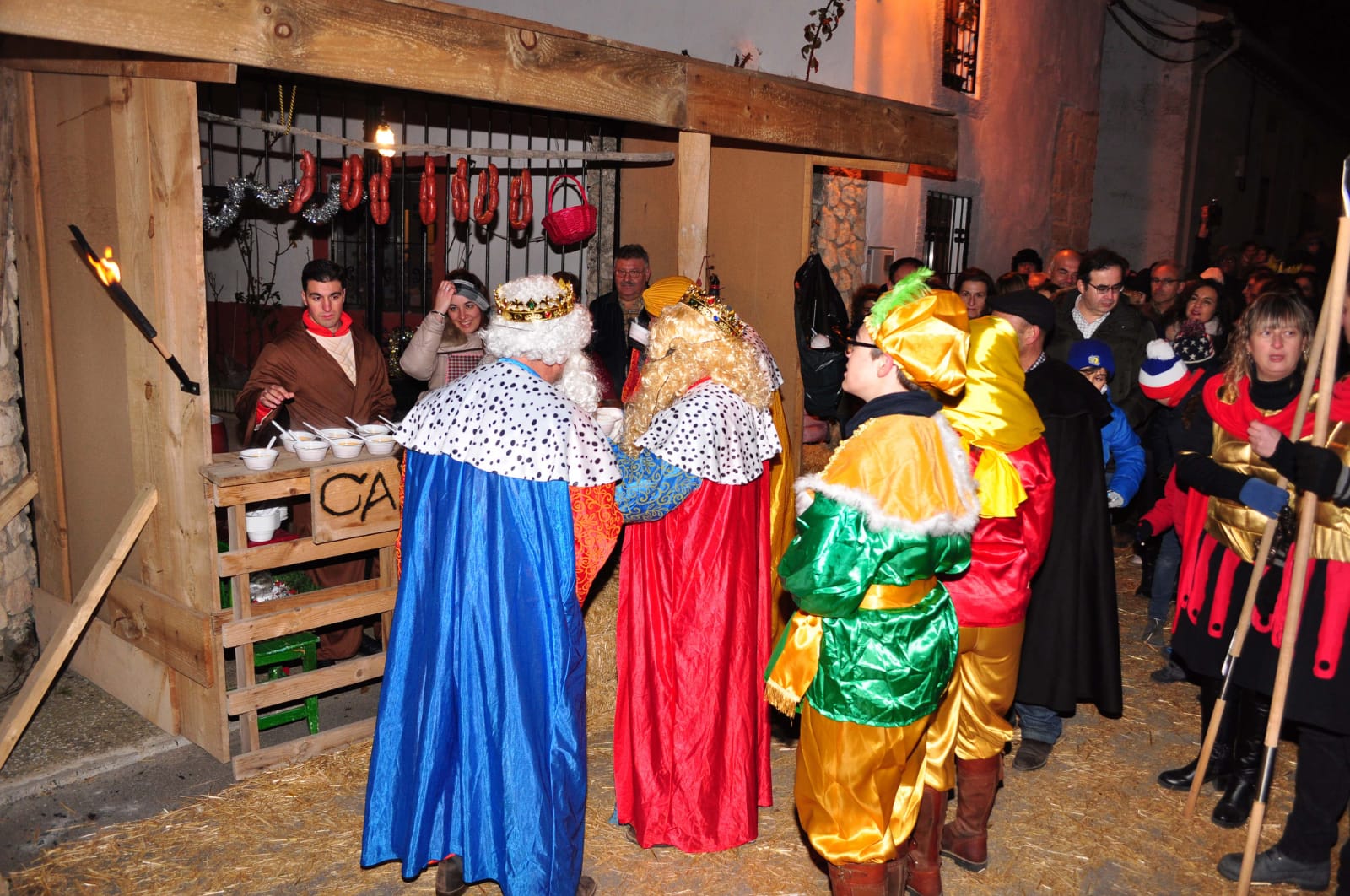 Fotos: Adoración de los Reyes Magos que se llevó a cabo el día 5 en Robladillo