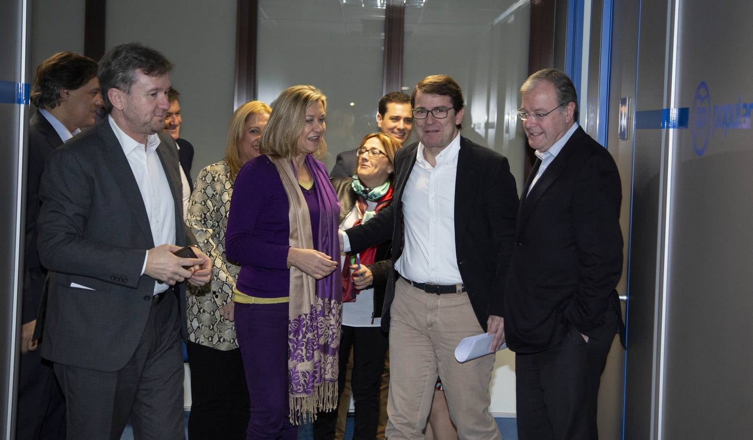 El presidente del PP de Castilla y León, Alfonso Fernández Mañueco, ha afirmado hoy que apuesta «claramente por que gobierne la lista más votada»