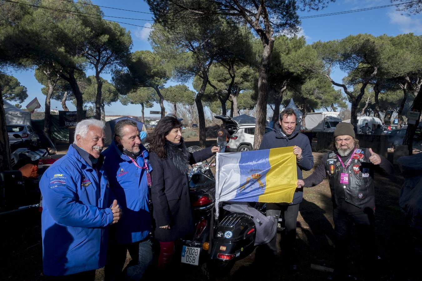 Fotos: Óscar Puente visita las instalaciones de la Antigua Hípica Militar