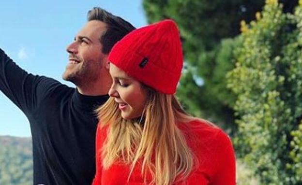Natalia Sánchez y Marc Clotet, padres de su primera hija