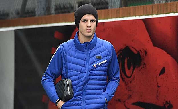 Álvaro Morata, delantero del Chelsea. 