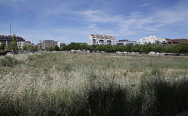Parcela que la Diputación vendió hace año y medio en el Plan Parcial Villa del Prado. 