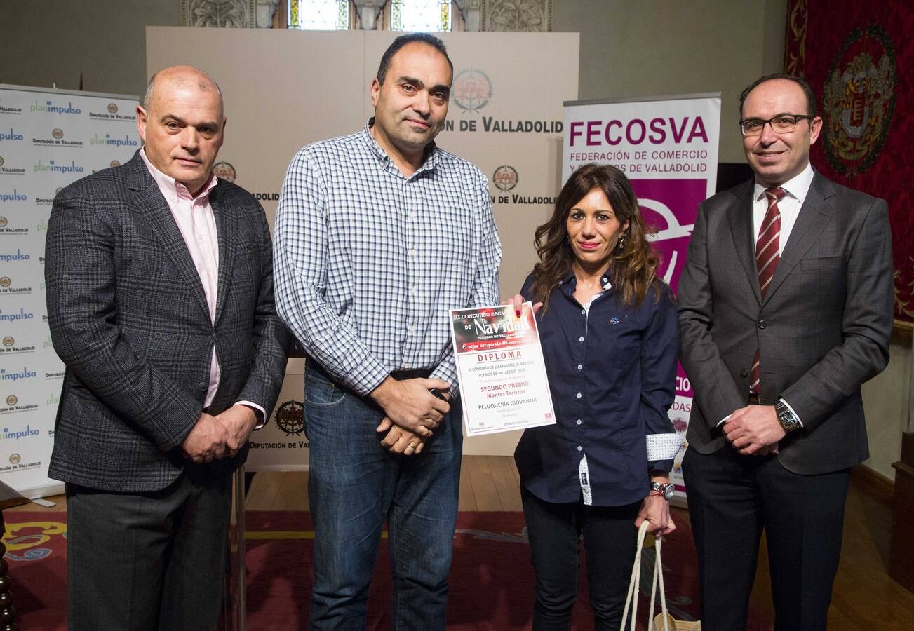 Fotos: Entrega de premios del III Concurso Escaparates de Navidad Pueblos de Valladolid