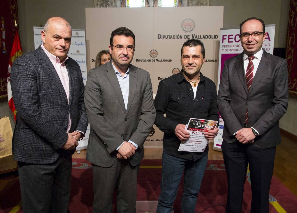 Fotos: Entrega de premios del III Concurso Escaparates de Navidad Pueblos de Valladolid