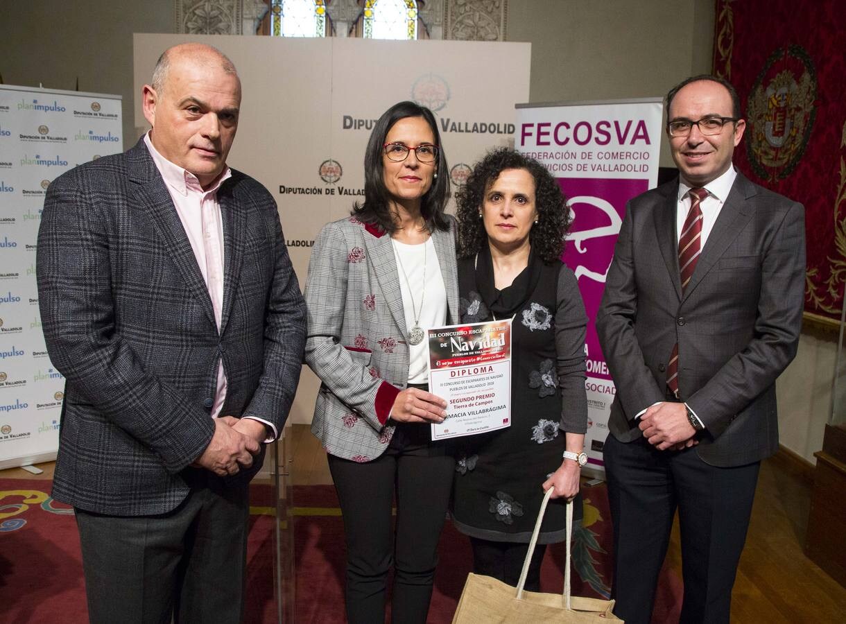 Fotos: Entrega de premios del III Concurso Escaparates de Navidad Pueblos de Valladolid