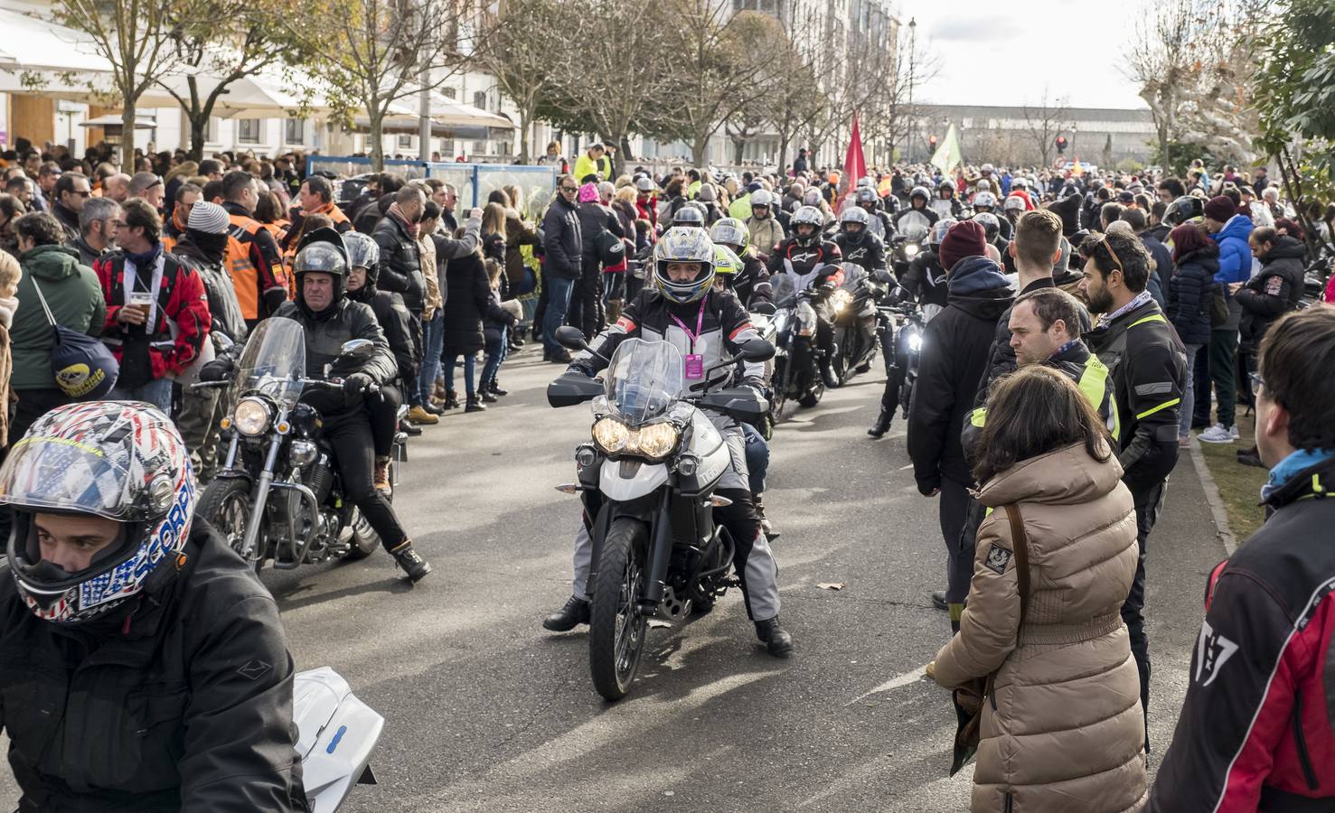 Fotos: Desfile de banderas de Pingüinos 2019