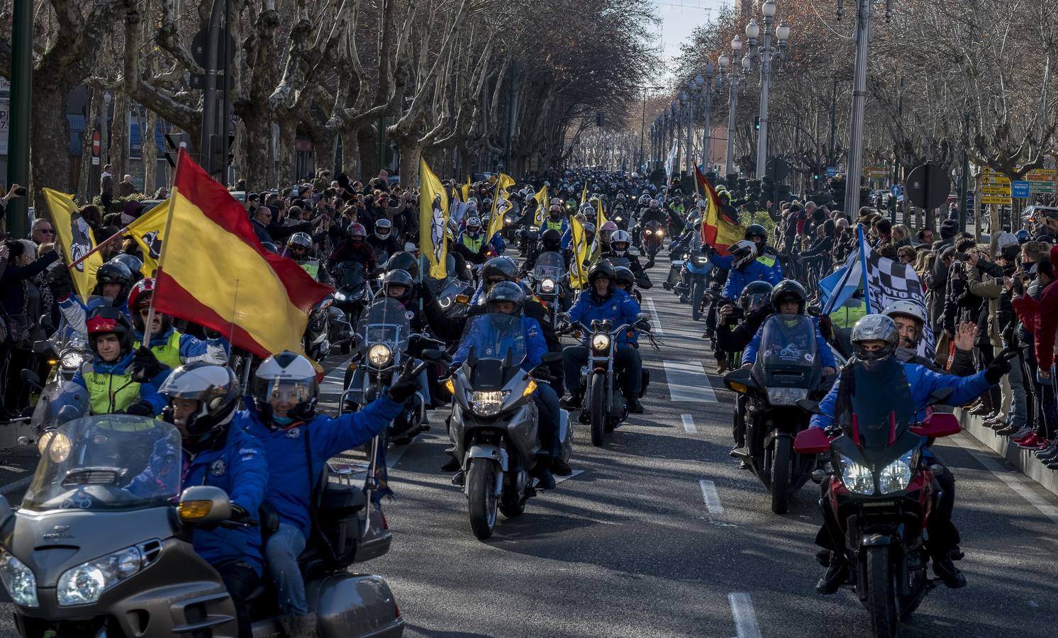 Fotos: Desfile de banderas de Pingüinos 2019