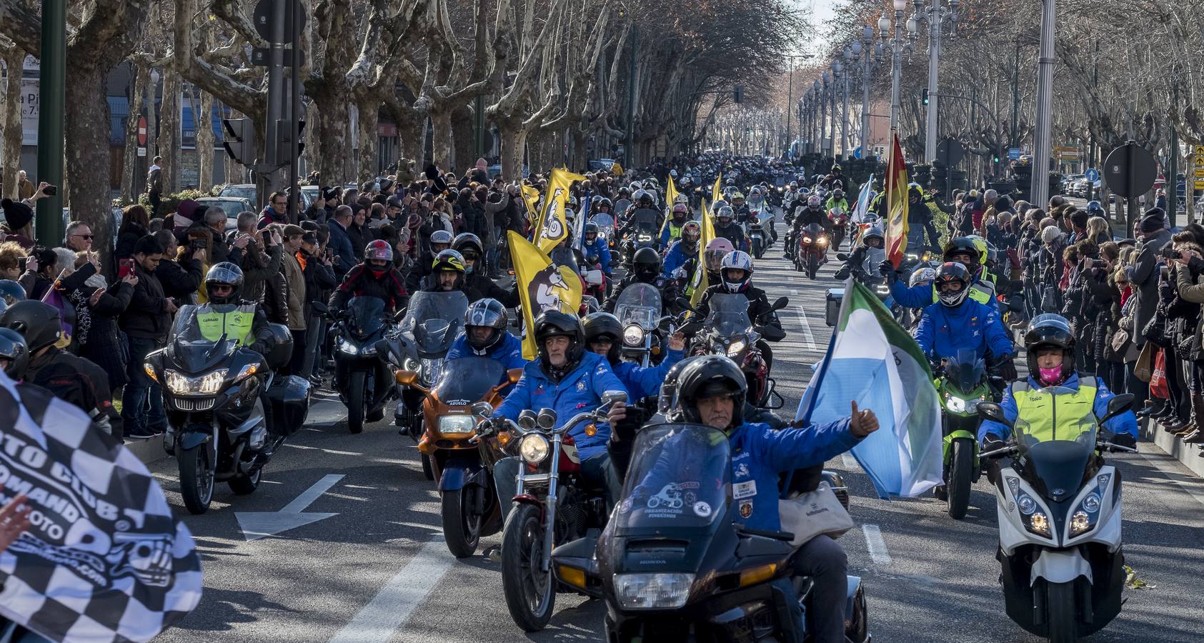 Fotos: Desfile de banderas de Pingüinos 2019