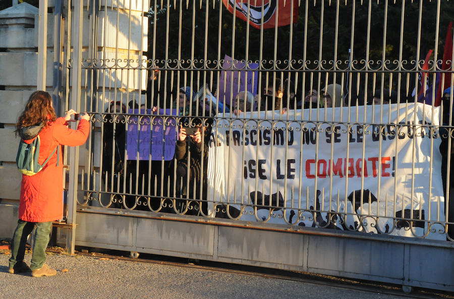 Fotos: Protesta contra el acto de Vox en Segovia