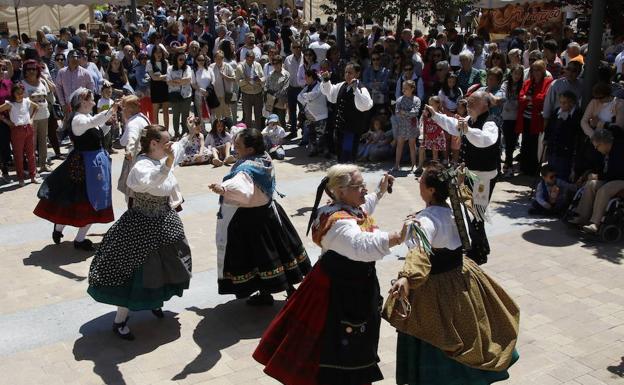 Una feria celebrada en Grijota en mayo.