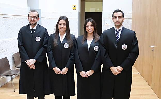 Los cuatro nuevos jueces han tomado hoy posesión de sus plazas.