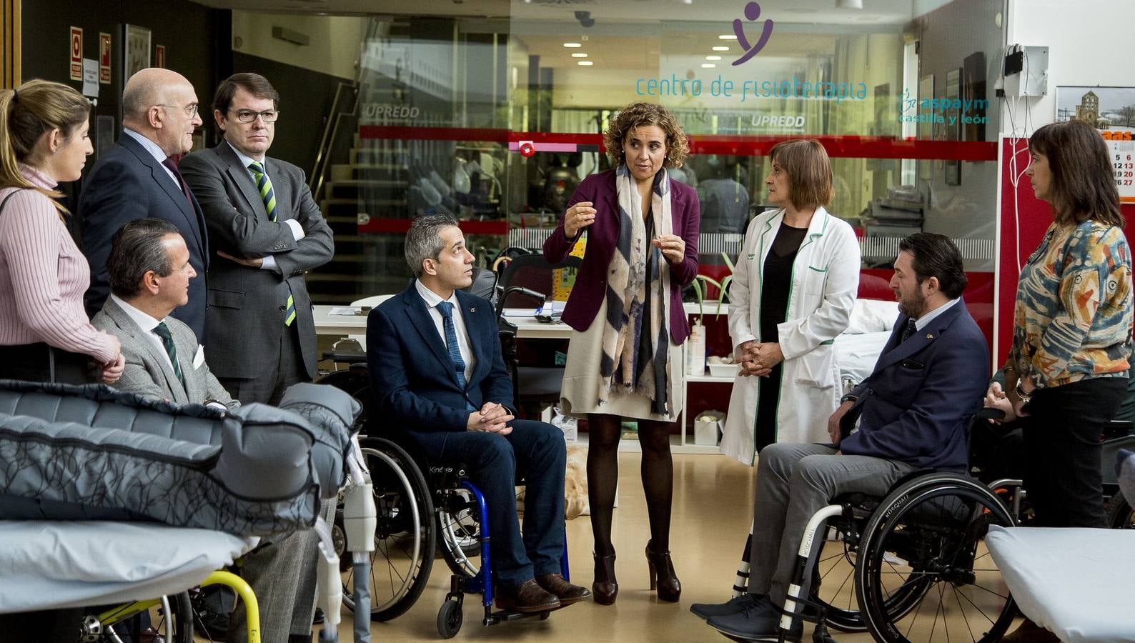 La portavoz del Partido Popular en el Congreso de los Diputados resaltó el compromiso de su partido con la integración de las personas con discapacidad, tanto en el ámbito personal como en el laboral