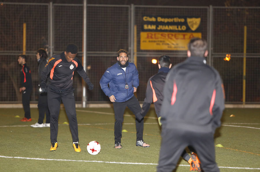 Fotos: Primer entrenamiento de Julio César
