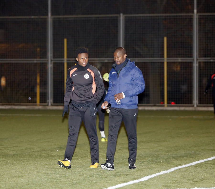 Fotos: Primer entrenamiento de Julio César