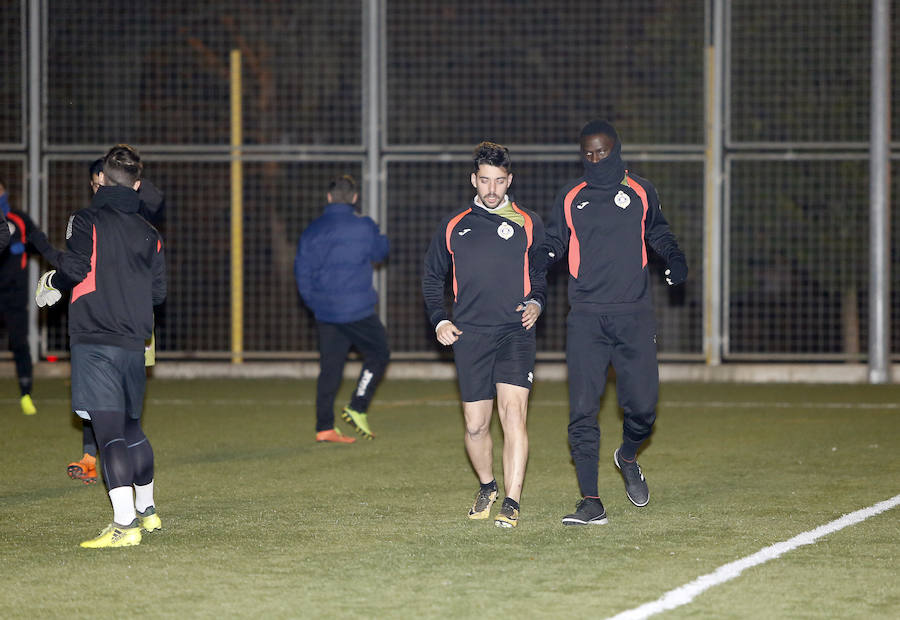 Fotos: Primer entrenamiento de Julio César