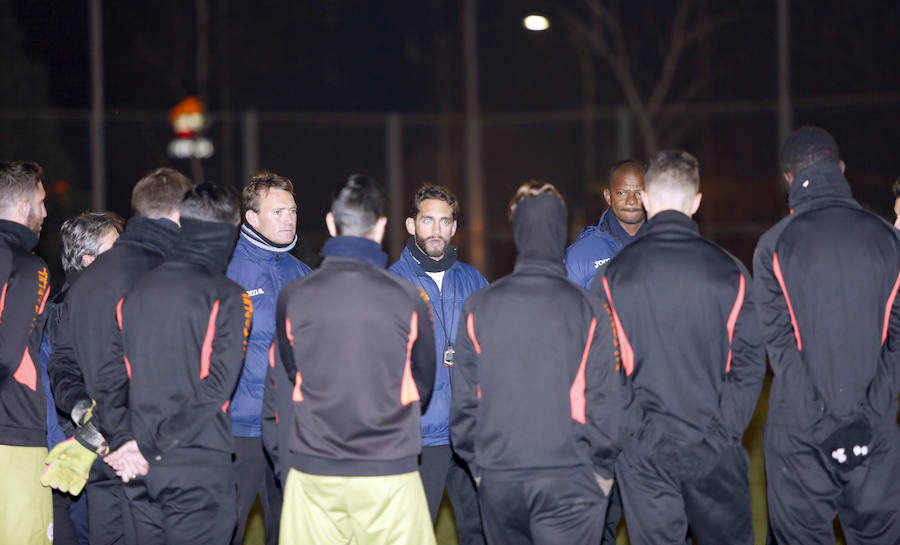 Fotos: Primer entrenamiento de Julio César