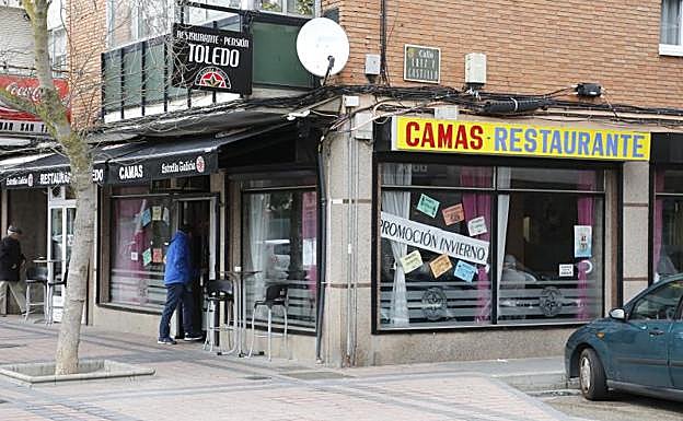 Fachada del establecimiento víctima del robo. 