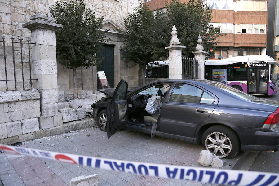 Fotos: Atropello en la calle la cestilla de Palencia