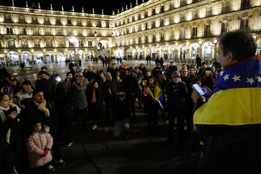 La capital charra se sumó a la convocatoria de concentraciones para reclamar la libertad y los derechos que ha perdido el pueblo venezolano