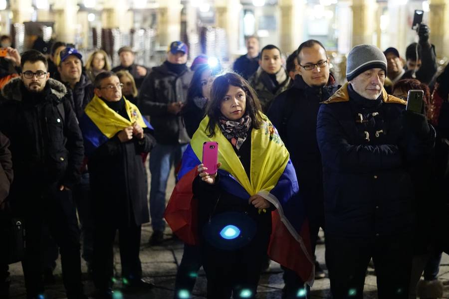 La capital charra se sumó a la convocatoria de concentraciones para reclamar la libertad y los derechos que ha perdido el pueblo venezolano