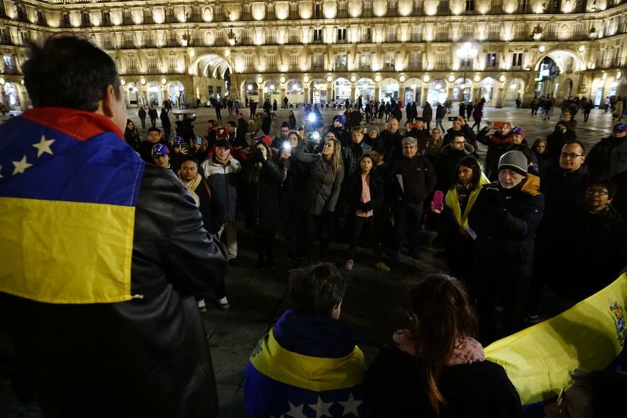 La capital charra se sumó a la convocatoria de concentraciones para reclamar la libertad y los derechos que ha perdido el pueblo venezolano