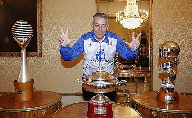 Ortega, con su último triplete. 