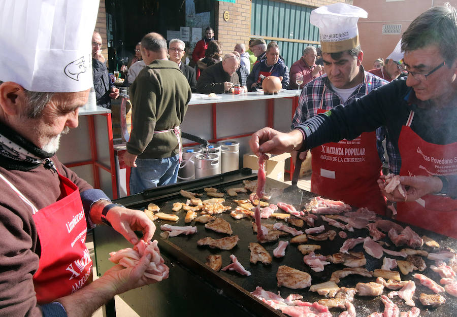 Fotos: Sábado de matanzas populares en Segovia