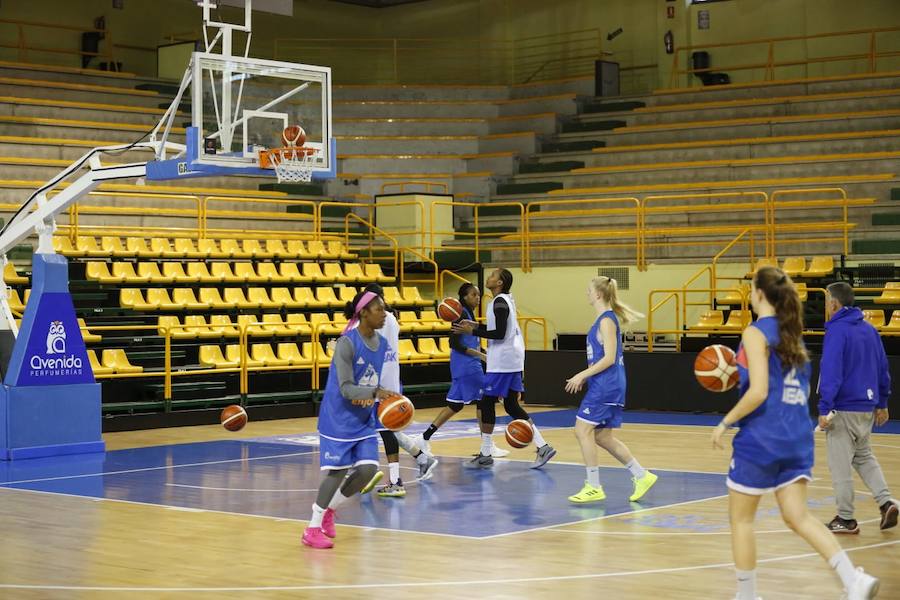 Fotos: Primer entrenamiento de Miguel Ángel Ortega al frente del CB Avenida