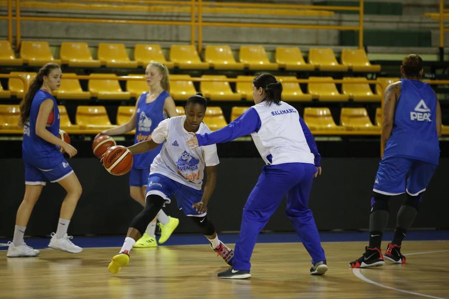 Fotos: Primer entrenamiento de Miguel Ángel Ortega al frente del CB Avenida