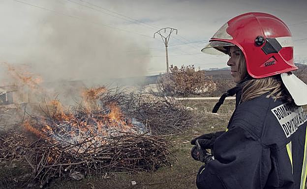 De los 164 bomberos voluntarios que hay en la provincia solo hay dos mujeres. 