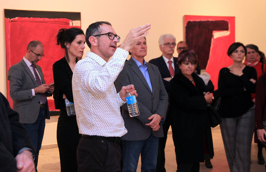 Fotos: Inauguración de la exposición &#039;Guerrero/Vicente&#039; en el Museo Esteban Vicente.