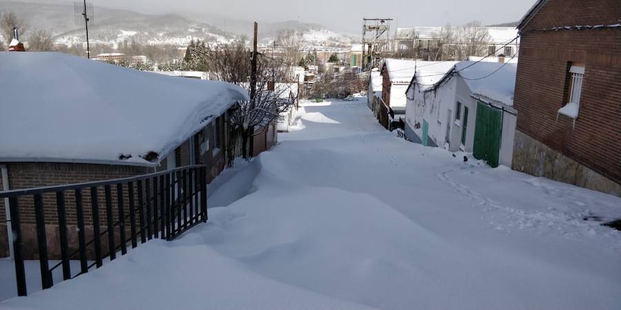 Fotos: Temporal de nieve en Guardo