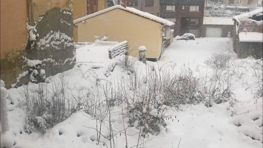 Fotos: Temporal de nieve en Guardo