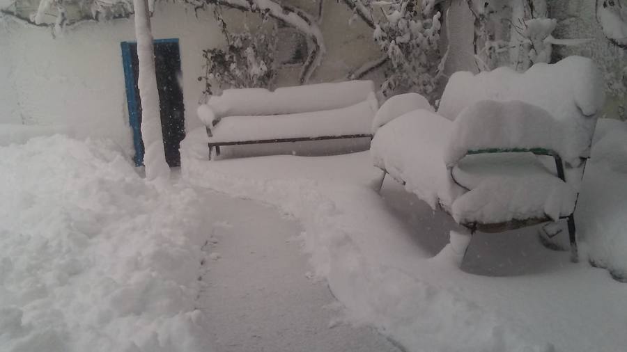 Fotos: Temporal de nieve en Guardo