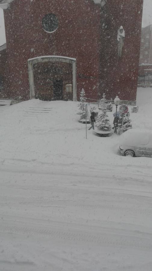 Fotos: Temporal de nieve en Guardo