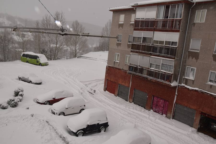 Fotos: Temporal de nieve en Guardo